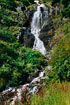 One of Juneau's many beautiful waterfalls, located just south of downtown Juneau on Thane Road.
