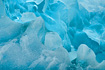 An extremely beautiful close-up of of glacial ice.